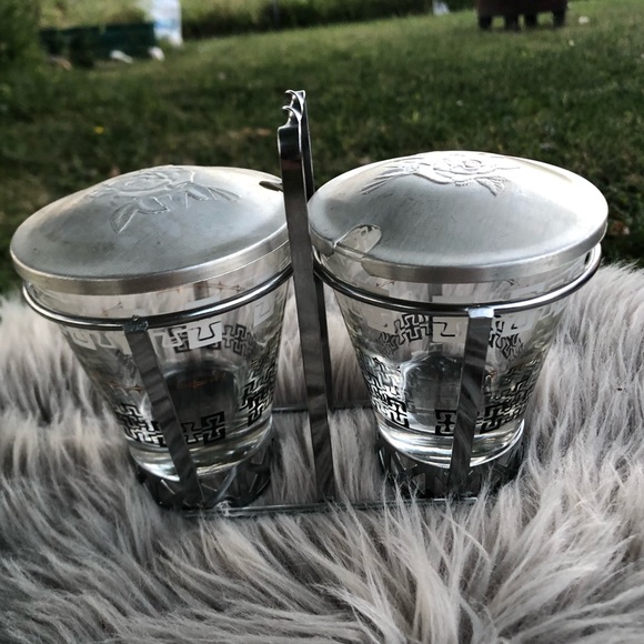 Vintage condiment server. - Picture 1 of 6